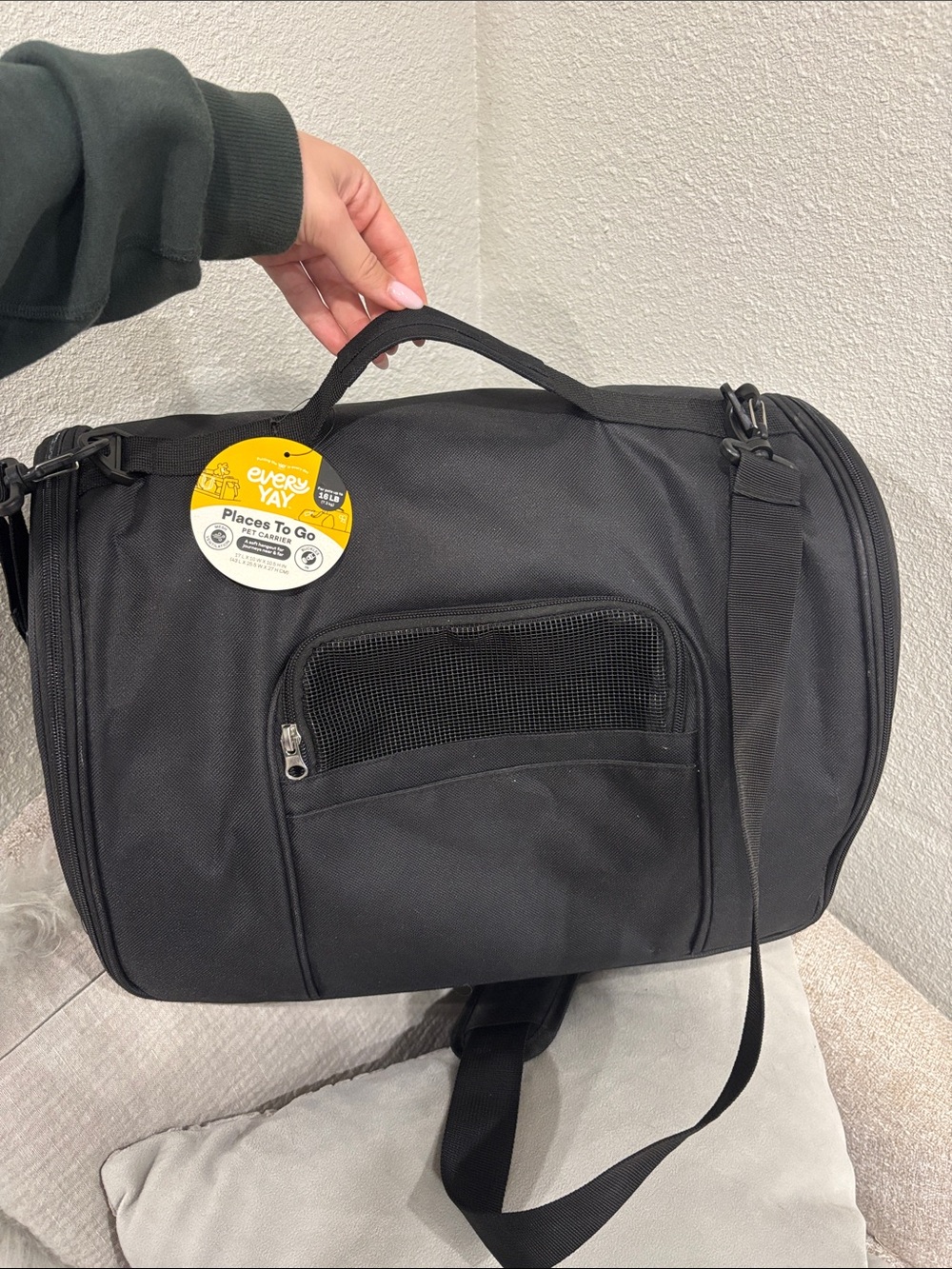 EveryYAY Places To Go Pet Carrier
